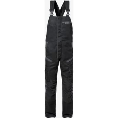 Fristads Amerikaanse Overall 1555 Stfp - Zwart/Grijs - C58