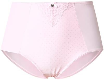 Ulla Popken - Dames - Shaping-tailleslip kantinzet - Babyroze - Maat 42+
