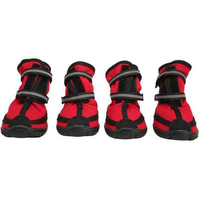 Honden Wandelschoenen Sterke Antislipzool Zomer Ademend Verstelbaar Reflecterend Huisdier Poot XXL black