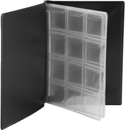 Dailygoods- Muntenalbum 120 Vakken - Munthouder - Munten Verzamelen - Draagbaar - Waterdicht - Modern Design - Muntenverzamelaar