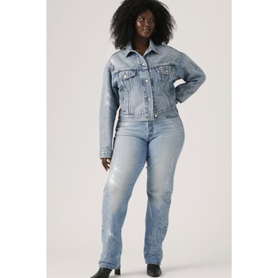 Levi's 501® Curve Jeans Blue Size: W27L30 | Denim Jackets Outlet | Dames | Blauw
