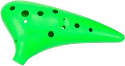 Zoete Aardappel Ocarina - Blokfluit Instrument - Muziek Leren Spelen - Elegante Vorm - 12 Gaten - Groen