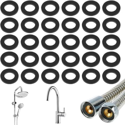 30 Stuks Rubberen O-Ringen Afsluitringen voor Kranen en Douches, 1/2 Inch