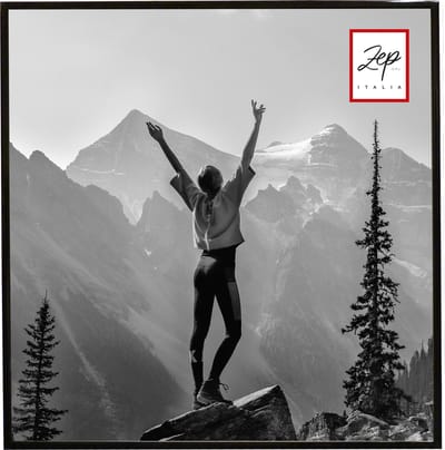 ZEP - Kunststof Fotolijst New Easy Zwart voor foto formaat 30x30 - KB13