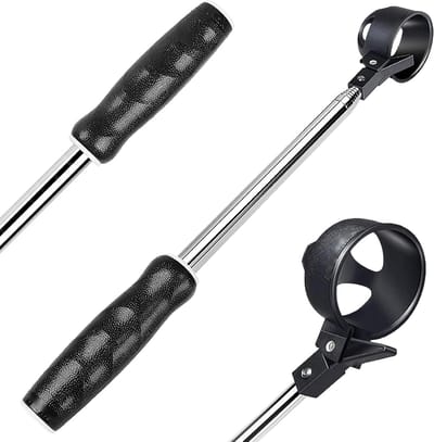Golfbal Retriever - Ballen Vanger - Golf Oefenen - Telescopisch Ontwerp - 27 Meter - Zwart