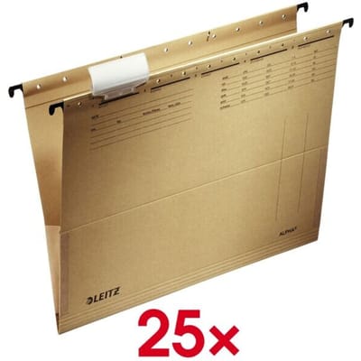 Leitz Hangmap Alpha Din A4 Naturel-Bruin 19160000 1 Stuks