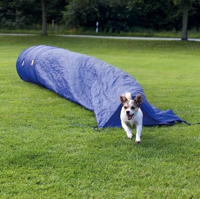 Agility Zaktunnel 5 Meter - Met Schoudertas - Hondentunnel Speeltunnel - Tunnel Voor Hond - Honden Training Sport en Wedstrijd - Agility en Behendigheid Hond - Outdoor Agility Toestel