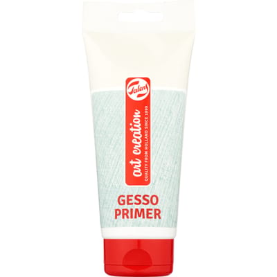 Gesso primer acrylverf tube 200 ml voor schilderen en knutselen.