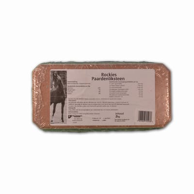 Rockies Liksteen Paard Naturel 2 kg