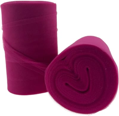 Magenta Roze tule - 22,8 meter