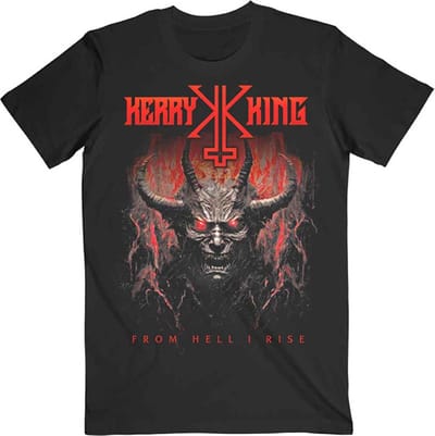 Kerry King - From Hell I Rise Cover Heren T-shirt - S - Zwart