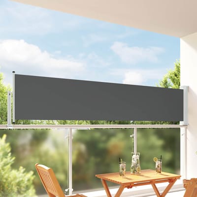 vidaXL - Zijkant - luifel - 100 - x - 300 - cm - 100% - polyester, - ijzer, - staal
