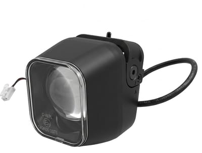 Segway-Ninebot, LED Koplamp voor Step Segway Max G3 met Projectie-optiek, Zwart