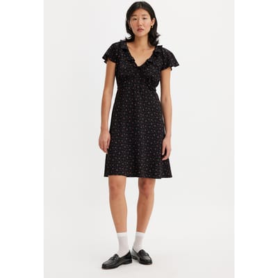 Levi's Mylene Mini Dress Maat: XS | Mini Jurken Outlet | Dames | Zwart