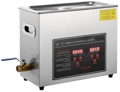 Ultrasoon Reiniger - Schoonmaakapparaat - Sieraden Reinigen - Met Digitale Timer - 6L Tank - Zilver