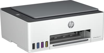HP Smart Tank 580 All-in-One Printer, Home and home office, Print, copy, scan, Wireless; High-volume printer tank; Print from phone or tablet; Scan to PDF