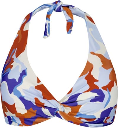 Barts Lunan Cross Halter Vrouwen Bikinitopje - maat 40 - Blauw