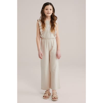 WE Fashion Jumpsuit Beige Taglia: 170 | Body per Neonato Outlet | Unisex | Marrone