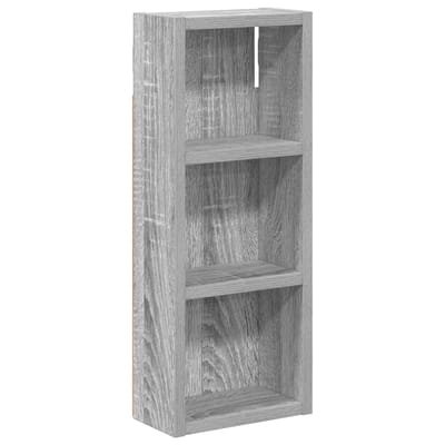vidaXL - Badkamer - wandkast - Grijze - Sonoma - 20 - x - 10 - x - 50 - cm