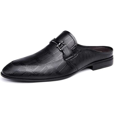 Mules Heren Halfschoenen Voor Heren Luxe Designer Schoenen Heren Luxe Casual Schoenen Instappers Pantoffels 47 gray