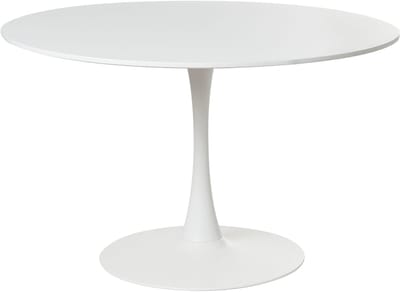 BOCA - Ronde eettafel - Wit - 120 cm - MDF