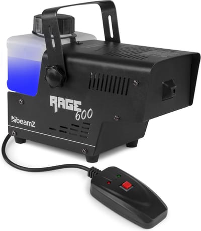 Rookmachine - BeamZ RAGE600I rookmachine 600W met afstandsbediening