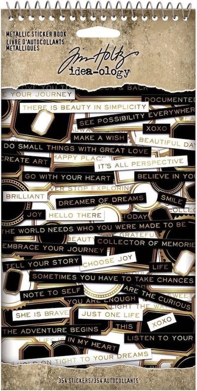 Idea-ology Sticker Book - Metallic