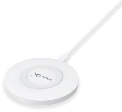 XLayer - Draadloze Oplaadpad - Qi-gecertificeerd - 10W - USB-C - Wit