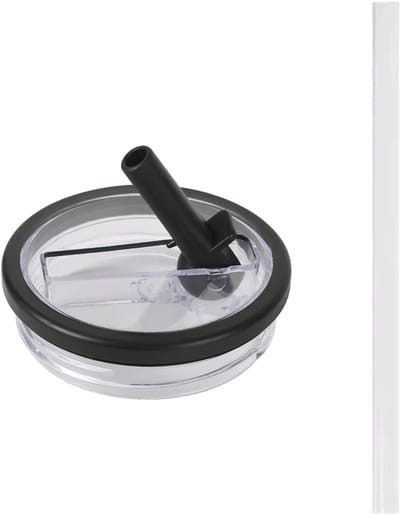 Dailygoods - Deksel met Stro voor Watermok, Herbruikbaar