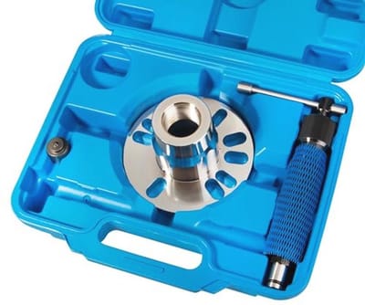 3-delige Hydraulische Wielnaaftrekker voor Auto's en Bedrijfsvoertuigen - Krachtig en Betrouwbaar