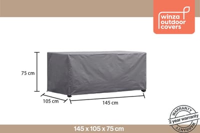 Winza Outdoor Covers - Premium - beschermhoes tafel tot 140 cm - Afmeting : 145x105x75 cm