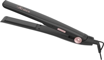 ARDES Arpia01 Professional HERA 28 W Ceramic Hair Straightener with 360 Degree Rotatable Cable, Hook and Lock Plates, Professional Hair Straightener Fast Heating