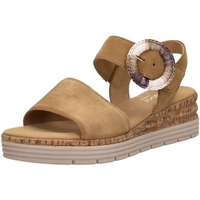 Gabor - Sandalen Plat Cognac 36.5