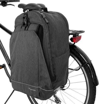 Fietstas 2-in-1, waterdichte bagagedragertas en rugzak, 40 liter