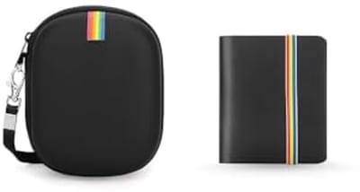Tas case met fotoalbum voor Polaroid Go Camera - Harde Beschermhoes en Reistas - Perfect voor Feestdagen en Cadeaus