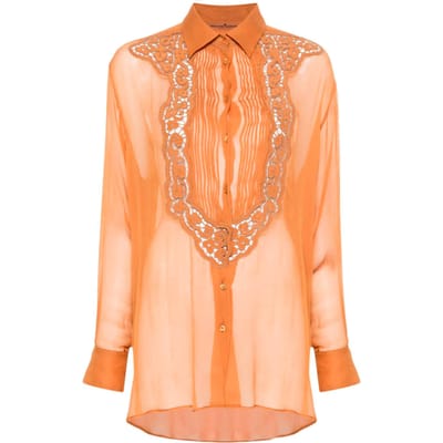 Ermanno Scervino bruine overhemden
