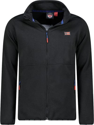 Geographical Norway Tickael Fleece Vest Heren Zwart - XL