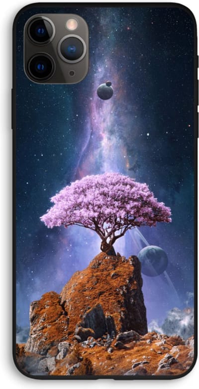 Case Company® - Hoesje geschikt voor iPhone 11 Pro Max hoesje - Ambition - Biologisch Afbreekbaar Telefoonhoesje - Bescherming alle Kanten en Schermrand