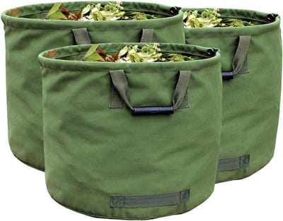 Tuinafvalzakken - Vuilniszakken - Tuin Opruimen - Zware Kwaliteit - 125 Liter 3 Stuks - Groen