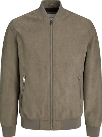Jack & Jones - Heren Jas zomer Tano Bomber - Bruin - Maat XXL