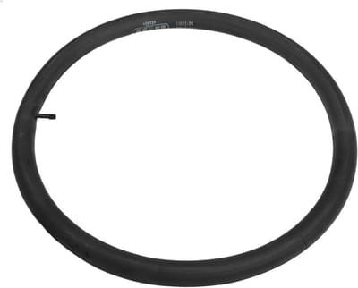 Binnenband Fiets - Reserve band - Fietsband vervangen - Met ventieldop - 24 x 1.75 - Zwart