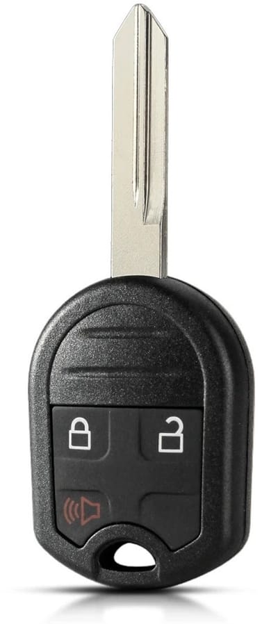 XEOD Autosleutelbehuizing - sleutelbehuizing auto - sleutel - Autosleutel / Geschikt voor: Ford Raptor 3 knops sleutel