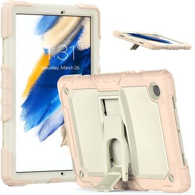 Cover voor Samsung Galaxy A8 X200 Armor Stand Cover Roze Samsung Tablet Case Case A8 Baby Case voor Samsung X200 Accessoires Stand Cover Siliconen Tablet Case Duurzame Tablet Case