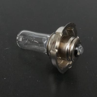 witte halogeenlamp 12v 15w lampvoet type p26s rms voor motor scooter auto nieuw