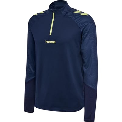 Trainings top met halve rits Hummel Blaze 2.0