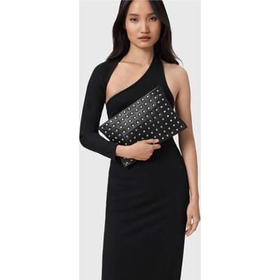 AllSaints Bettina Emb Clutch Black Taglia: OS | Pochette Outlet | Donna | Nero