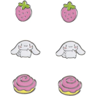 Hello Kitty - Anime Oorstekerset - Cinnamoroll - meerkleurig