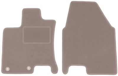 Beige voormatten voor: Nisan Qashqai +2 crossover (2008-2013)
