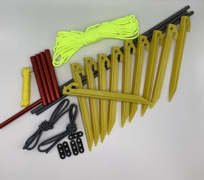 Kamperen tent nood / reparatie pakket