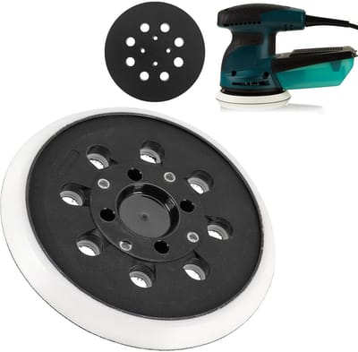 Schuurmachine Pad 125 mm – Hook-and-Loop (Velcro), Voor Bosch PEX 300/400/4000 AE en Poweka Modellen